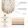 Adesivo murale Muralo tatuaggio murale colorato DOTS motivo Anteprima dell’immagine prodotto 7
