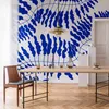 Vlies Fototapete - Blue Fern 400x280 cm Blätter Produktbild-Vorschau 1
