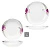 12pcs Service de table Viola Porcelaine 6 personnes Voir les images du produit 4
