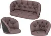Zierkissen Set AMANDA 1+2 für Rattan- und Gartenmöbel – Produktbild-Vorschau 1