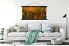 MuchoWow® Textilposter Mohn - Sonnenuntergang - Gold 150x75 Produktbild-Vorschau 3