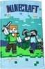 Detská osuška Minecraft Let's Go to Battle 30x50 cm Náhľad obrázku produktu 1