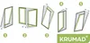 KRUMAD okenní těsnění 400 cm pro mobilní klimatizační Náhled obrázku produktu 7