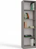 Schmales Bücherregal RAUNO – 50 cm, grau Produktbild-Vorschau 7