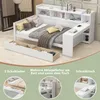 Wielofunkcyjna rozkładana sofa z biurkiem, szufladami i Podgląd zdjęcia produktu 6