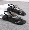 ASKSA Damen Glitzer Sandalen Sommer, Strass Sandalen Produktbild-Vorschau 7