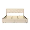 Letto matrimoniale con boxspring INONEFT, 180x200 cm, con Anteprima dell’immagine prodotto 8