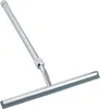 A silver and gray squeegee with a telescopic handle against a white background. Produktbild-Vorschau
