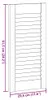 vidaXL Dvířka skříněk lamelový design 4 ks 61,5x29,5cm Náhled obrázku produktu 8