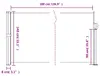 vidaXL Seitenmarkise Ausziehbar Braun 140x500 cm Produktbild-Vorschau 8