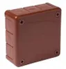 Puszka hermetyczna natynkowa brązowa 98x98x42 IP55 Viplast Podgląd zdjęcia produktu 2