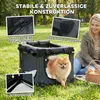 PawHut Hundebox faltbar Hundetransportbox mit Kissen aus Produktbild-Vorschau 5