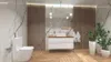 LAVITA NEPTUN Toilette Komplett Sett Keramik | Spülrandlose Produktbild-Vorschau 3