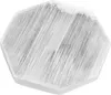 Selenit Achteck Platte Satin 8x7,5cm – Achteckige Platte Produktbild-Vorschau 2