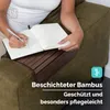 Tuko Sofatablett Armlehne Flexibel Bambus - Braun Produktbild-Vorschau 4