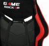 Close-up of the back of a gaming chair. Produktbild-Vorschau