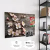 Magnettafel 120x90cm Pinnwand Whiteboard beschreibbar - Produktbild-Vorschau 4