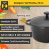 Karl Krüger 61020 Gusseisen Topf Rustica mit Deckel - Produktbild-Vorschau 4