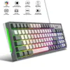 HXSJ Gaming RGB Tastatur und Maus Set mit Mäusepad, 96 Produktbild-Vorschau 9
