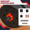 2 in 1 Hanteln Set 25 kg verstellbare Kurzhantel & Produktbild-Vorschau 6