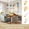 ZMH Suspension lumineuse pour table à manger, à trois Voir les images du produit 3