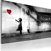 Vlies Leinwandbild - hope (Banksy) 60x40 cm Streetart Produktbild-Vorschau 3
