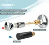tecuro Hahnoberteil Sanitäroberteil 1/2 Zoll, mit Griff und Produktbild-Vorschau 3