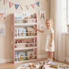 AIYAPLAY Bücherregal Kinder, Kinderregal mit 4 Etagen, Produktbild-Vorschau 2