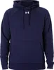 Under Armour Blue Ua Rivale Vlies Hoodie mit Logo – S Produktbild-Vorschau 14