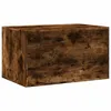 vidaXL Podestýlka z kouřového dubu 80x50x45 cm Materiál na Náhled obrázku produktu 7