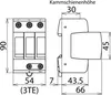 DEHN 952300 Scaricatore modulare per sistemi TN-C IP20 Anteprima dell’immagine prodotto 2