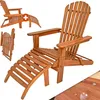 Casaria Chaise longue transat Adirondack en bois d'acacia Voir les images du produit 1