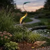 abc HOME | Gartenstecker Kranich | LED | Solarpanel | Produktbild-Vorschau 1