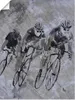 ARTland Poster Fahrrad fahren im Regen Größe: 60x80 cm Produktbild-Vorschau 1