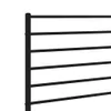 vidaXL Kopfteil Metall Schwarz 120 cm -  Kopf- & Fußenden Produktbild-Vorschau 7