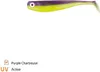 Zeck Fishing Zander Gummi 9 cm Purple Chartreuse 3 Stk Produktbild-Vorschau 2