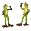 Formano Lustige Frösche Barkeeper Figur Dekoration16 cm Produktbild-Vorschau 2