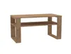 A product shot of a wooden coffee table with a shelf. Náhled obrázku produktu
