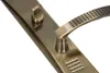 KOTARBAU Türdrücker 72 mm WC/BAD Türgriff Patin Türbeschlag Produktbild-Vorschau 3