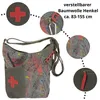 Sunsa Damen Umhängetasche. Hobo Tasche aus Canvas/Leinwand. Produktbild-Vorschau 7