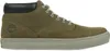 A side view of a green Timberland Chukka boot. Podgląd zdjęcia produktu