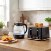 HOMCOM Wasserkocher- und Toaster-Set mit Krümelschublade, Produktbild-Vorschau 2