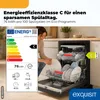 Exquisit Geschirrspüler 16 Maßgedecke | Energieklasse C | 8 Produktbild-Vorschau 2