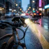 Faro a LED Shiny 80 con staffa circa 80 lux versione e-bike Anteprima dell’immagine prodotto 2