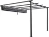 Anbaupergola aus Aluminium mit ausziehbarem Dach-  3 x 4 m Produktbild-Vorschau 3