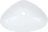 A top-down view of a white ceramic sink. Náhľad obrázku produktu