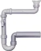 Haas IKEA® Spülen-Ablaufadapter 11/2" mit Raumsparsiphon Produktbild-Vorschau 1
