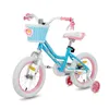 HILAND 14 Zoll Mädchen Kinderfahrrad mit Korb & Bändern, Produktbild-Vorschau 10