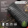 Coolinato Silikon Kastenform Set 5tlg,  GRAU, inkl. Rezepte Produktbild-Vorschau 4