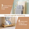 COSTWAY Handtuchständer, Handtuchhalter Holz mit 3 Produktbild-Vorschau 6